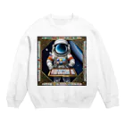 宇宙開発デザイン科の宇宙のギャンブラー Crew Neck Sweatshirt