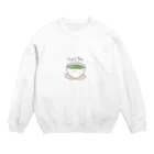 Medamayakiのりょくちゃ Crew Neck Sweatshirt