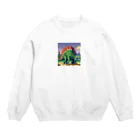 ROCKSWEBのステゴサウルス Crew Neck Sweatshirt