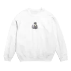 kgymのスーツ猫 Crew Neck Sweatshirt