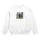 舞七里夜の騎士の職務 Crew Neck Sweatshirt