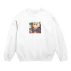 WaCaKuSaの権利を主張する前に責務を果たしなさい Crew Neck Sweatshirt