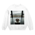 ミウ&ゆうの部屋のcoffee Time Crew Neck Sweatshirt