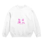 妖怪 水姫城-Yokai.Mizukijyo-ฅ^ơωơ^ฅ♡のヒ羅メキ Crew Neck Sweatshirt