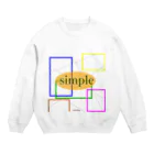 saleshuのsimple スウェット