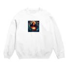 yoshimamaの幸運をもたらす女神グッズ Crew Neck Sweatshirt