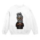 みたらし団子のふたたまちゃんの岩爺（がんじい） Crew Neck Sweatshirt