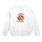 にぶたんオリジナルショップの知立らーめん夢幻大 Crew Neck Sweatshirt