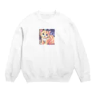 nakasaanのかわいい子猫グッズ Crew Neck Sweatshirt