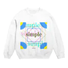 saleshuのsimple8 Crew Neck Sweatshirt