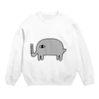 【国境なき壁画】のゾッウ【国境なき壁画】 Crew Neck Sweatshirt