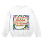 全国ご当地名産good+Sの【茨城県】ご当地名産デザイングッズ Crew Neck Sweatshirt