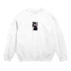 hide-web-shopのコスプレ美女 Crew Neck Sweatshirt