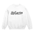 Skull sectionのSkull sectionのロゴ Crew Neck Sweatshirt