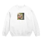 Flower Twinkleのクルマ Crew Neck Sweatshirt