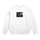 翔's Maryの夢の国に佇む ちゅん丸 Crew Neck Sweatshirt