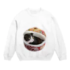 tototown2023の突然迷い込んだ子猫ちゃん（アニメVer.） Crew Neck Sweatshirt