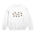 【公式】KUSABUSUのぽんぽんぽんのしん（ロゴ） Crew Neck Sweatshirt