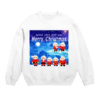 HirockDesignJapanの大切な人と過ごすクリスマス　spend christmas with you Crew Neck Sweatshirt