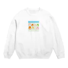 kilakilahikaruのずんぐりむっくり Crew Neck Sweatshirt