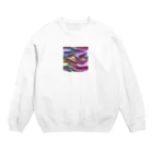 Kumamanのオーロラシルク Crew Neck Sweatshirt