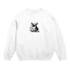 tomokazunagataのクワガタ君 Crew Neck Sweatshirt