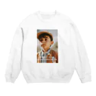 リーゼントエビの英語ならイイカンジ Crew Neck Sweatshirt