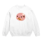 みたらし団子のふたたまちゃんのみたらし団子のふたちゃん Crew Neck Sweatshirt