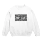 heymar の HEYMARロゴ　黒 Crew Neck Sweatshirt