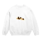 阿保組wite@実況者のタピオカミルクティー Crew Neck Sweatshirt