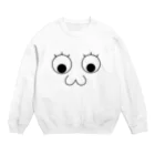 ringo6969の大きなお目々 - まつげありver. Crew Neck Sweatshirt