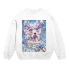 心中のいのちﾁｬﾝ Crew Neck Sweatshirt