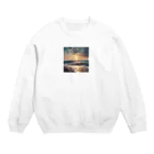 130yの綺麗な海 Crew Neck Sweatshirt