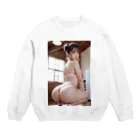 AI美女グッズ専門店のAI美女 Crew Neck Sweatshirt