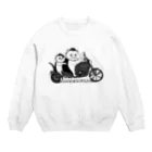 にゃんまるけのニャイカー Crew Neck Sweatshirt