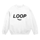 LOOPのSMILE LOOP Crew Neck Sweatshirt