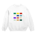 metaのカラーパレット Crew Neck Sweatshirt