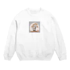 VOCALOID風な商品をのアニメ的な風景 Crew Neck Sweatshirt