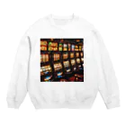 おしゃれなグッズ集の当たりそうなスロット Crew Neck Sweatshirt