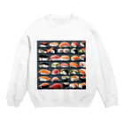 olafnの和の心　寿司 Crew Neck Sweatshirt