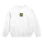 No Fishing No Life のルアーを見てるだけで幸せ Crew Neck Sweatshirt