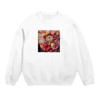 Echeveria_Masterの華やかなエケベリア Crew Neck Sweatshirt