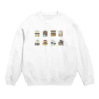 tomy1022のいろんな家集めました Crew Neck Sweatshirt