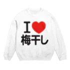 I LOVE SHOPのI LOVE 梅干し Crew Neck Sweatshirt