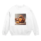 けんちゃんのやっき芋 Crew Neck Sweatshirt