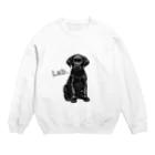 Labradorの黒Lab.グッズ スウェット