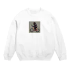 カルビーより湖池屋派のアフごり君の愛車 Crew Neck Sweatshirt