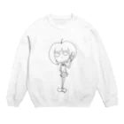 み緑  ﾐﾛｸ  36のリンごちゃん Crew Neck Sweatshirt