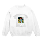 BIRDIE_GIRLのおしゃれゴルフ Crew Neck Sweatshirt