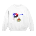 月夜のタツノオトシゴのpilgrimage Crew Neck Sweatshirt